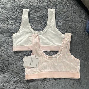 Calvin Klein 2 piece bralette set